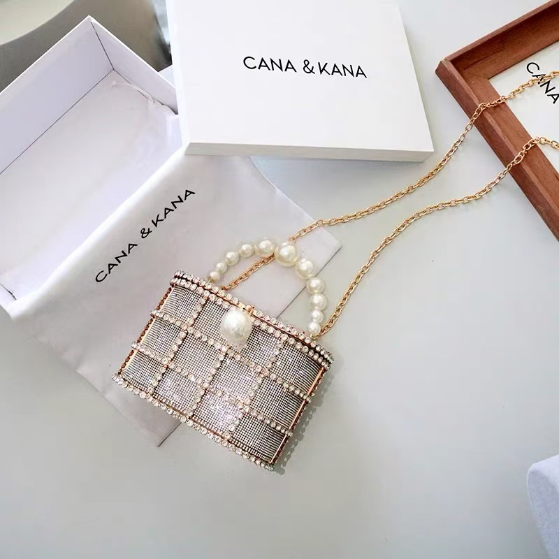 Luxury Bags Gold - حقيبة يد نسائية عالية الجودة مزينة