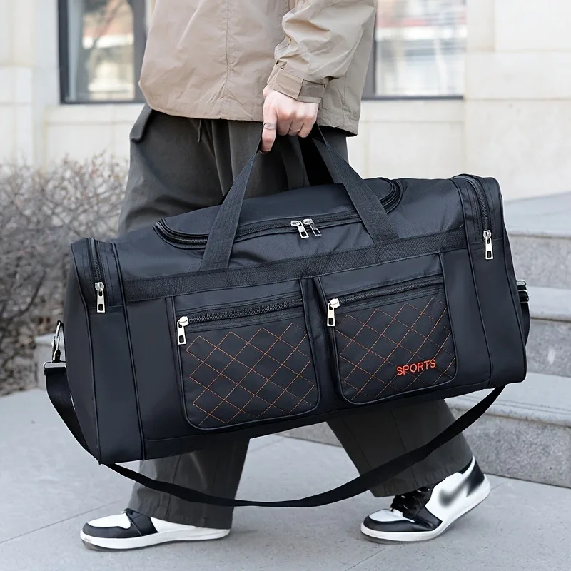 Weekender Bag Duffle - حقيبة سفر من القماش الخشن ذات