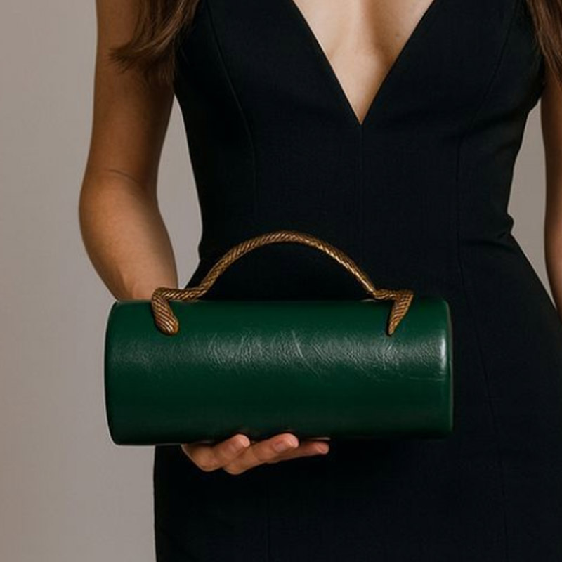 Luxury Bags Gold - حقيبة يد نسائية ذهبية فاخرة بتصميم