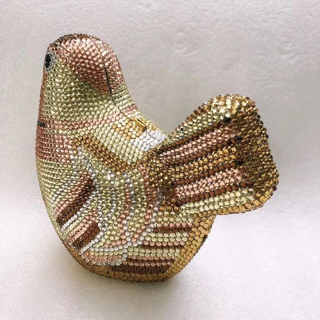 الطيور الماس مساء حقيبة براثن  - مراجعة Luxury Bags Yellow وسعره