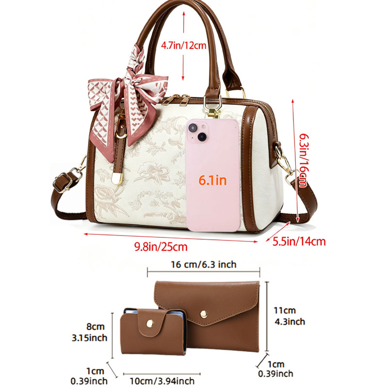 حقيبة يد نسائية مطرزة فاخرة، ط - مراجعة Luxury Bags Women وسعره