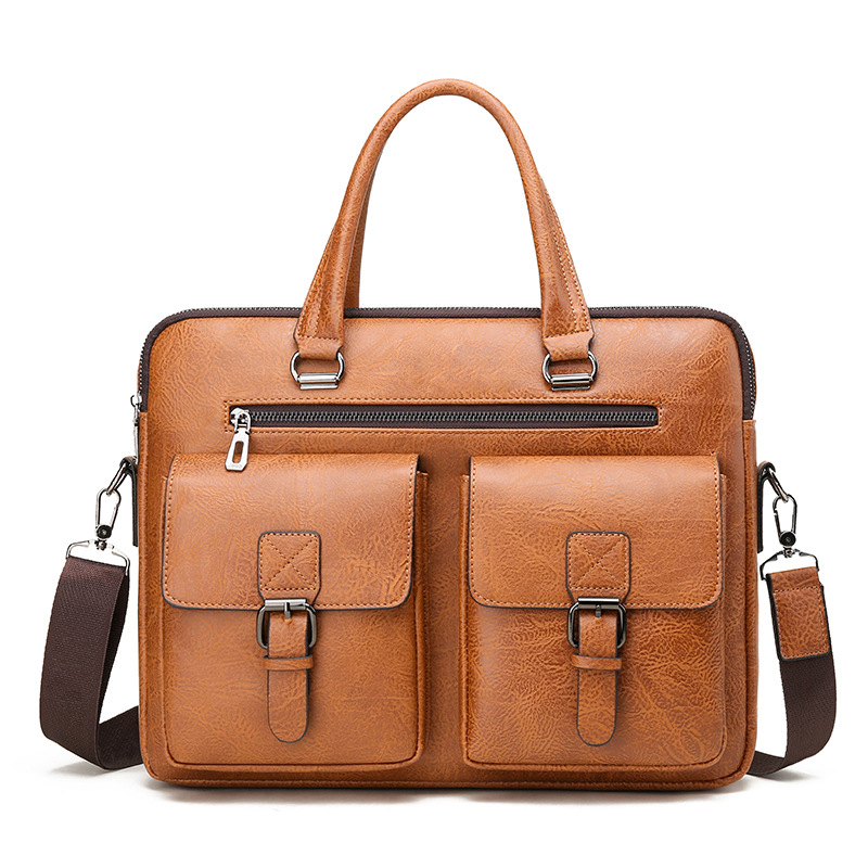 بو الجلود حقيبة الأعمال للرجال - مراجعة Luxury Bags Quality وسعره