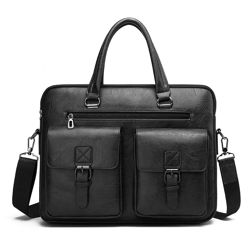 بو الجلود حقيبة الأعمال للرجال - مراجعة Luxury Bags Quality وسعره