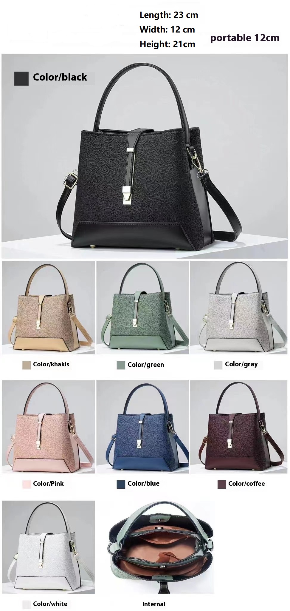 جديد فاخر حمل حقيبة جلدية أنيق - مراجعة Luxury Bags Quality وسعره