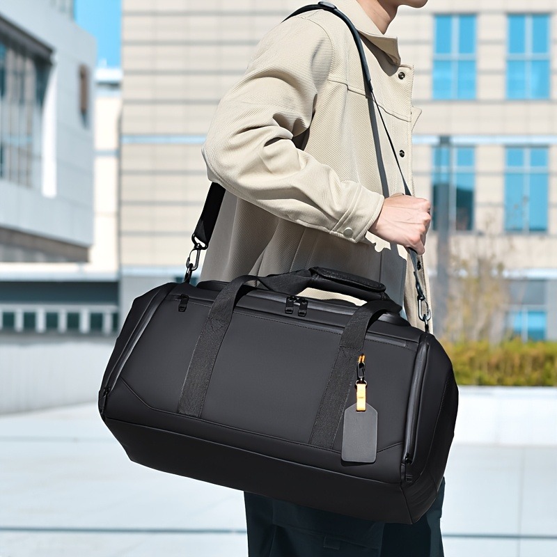 حقيبة سفر كبيرة السعة للرجال،  - مراجعة Weekender Bag Duffle وسعره