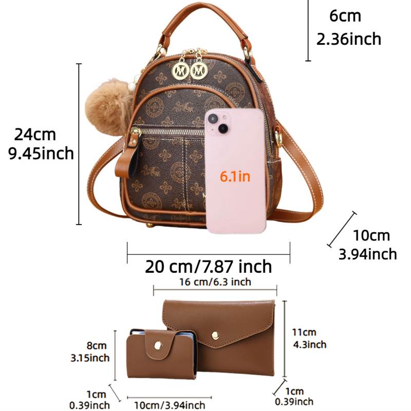 مجموعة حقائب نسائية من 3 قطع،  - مراجعة Luxury Bags Women وسعره