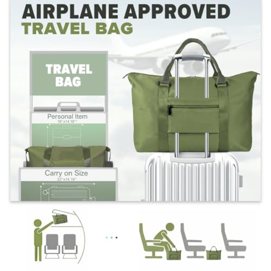 حقيبة سفر دافل، حقيبة سفر للعط - مراجعة Weekender Bag Duffle وسعره
