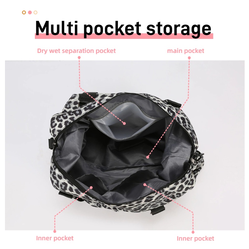 حقيبة سفر كبيرة السعة بطباعة ج - مراجعة Weekender Bag Duffle وسعره