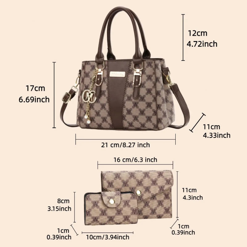حقيبة يد فاخرة مطبوعة بحروف، ح - مراجعة Luxury Bags Women وسعره