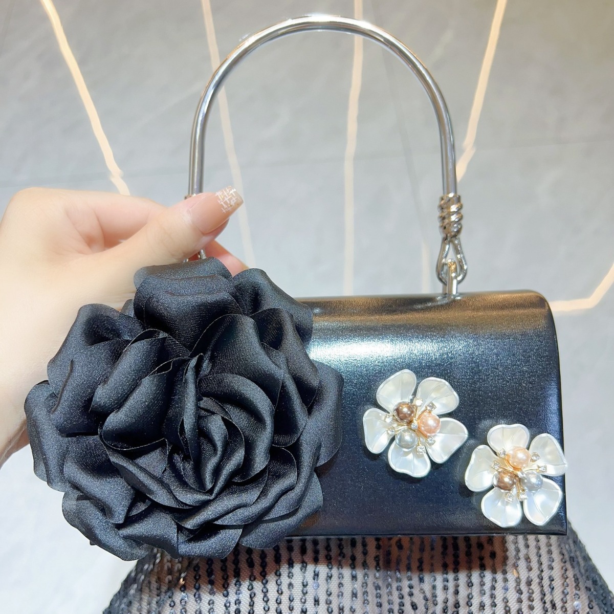 فاخر الذهب ثلاثية الأبعاد زهرة - مراجعة Luxury Bags Gold وسعره