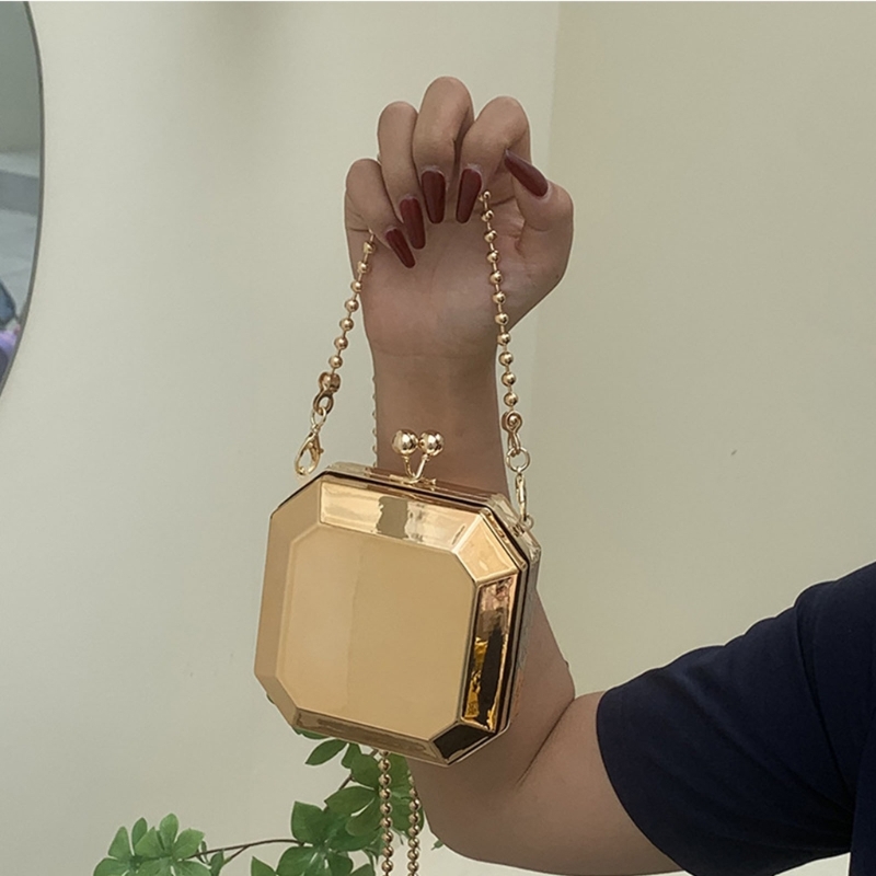 صغيرة فاخرة الذهب مساء حفلة مخ - مراجعة Luxury Bags Gold وسعره