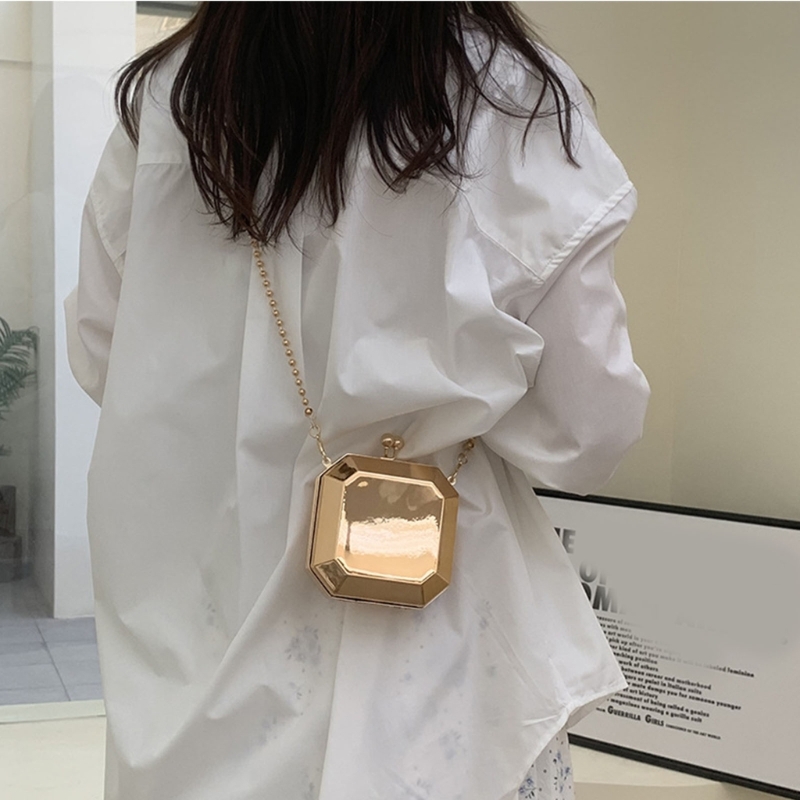 صغيرة فاخرة الذهب مساء حفلة مخ - مراجعة Luxury Bags Gold وسعره