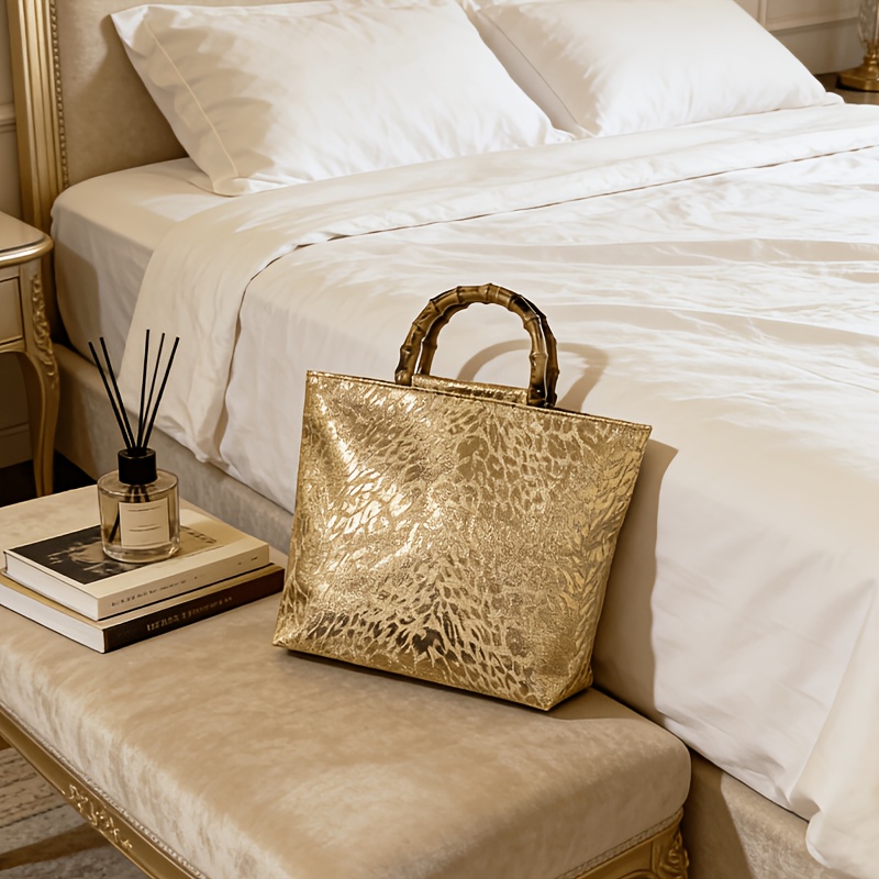 حقيبة يد نسائية فاخرة خفيفة ال - مراجعة Luxury Bags Gold وسعره