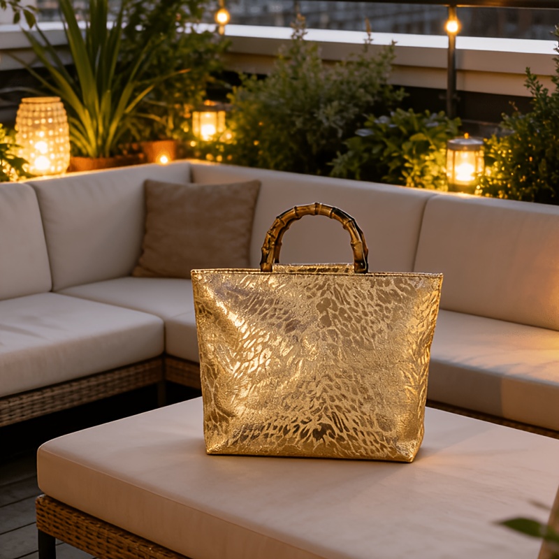 حقيبة يد نسائية فاخرة خفيفة ال - مراجعة Luxury Bags Gold وسعره