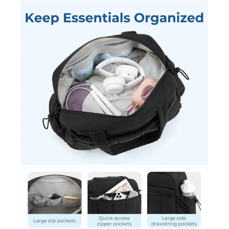 حقيبة رياضية للنساء، حقيبة دفل - مراجعة Weekender Bag Duffle وسعره