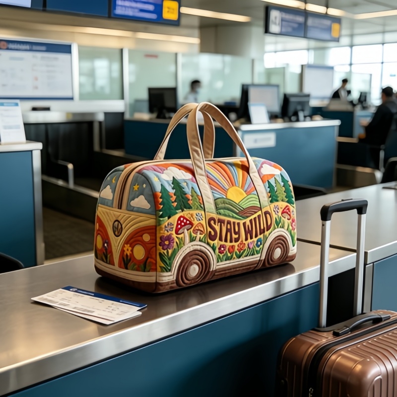 حقيبة سفر بوهيمية بتصميم ثلاثي - مراجعة Weekender Bag Duffle وسعره