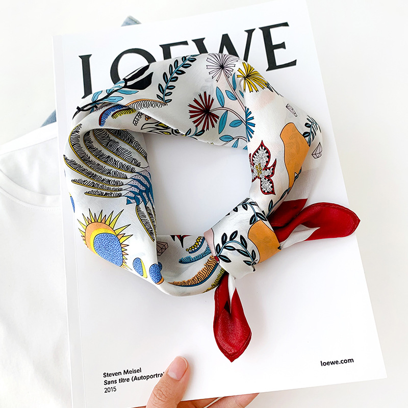 النساء 70*70 سنتيمتر مربع وشاح - مراجعة Luxury Bags Online وسعره