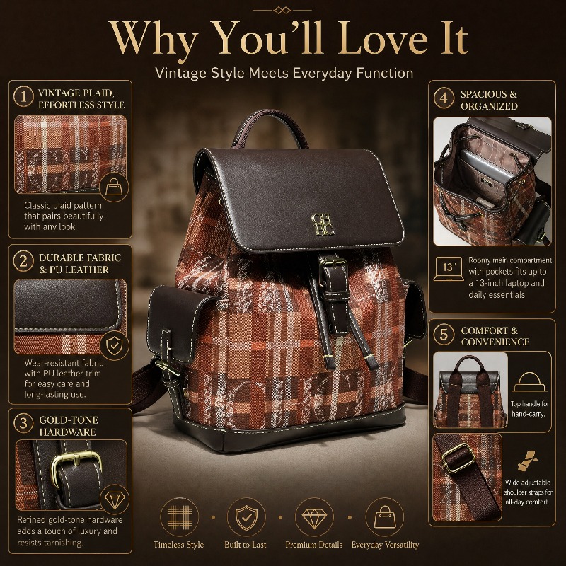 حقيبة ظهر عصرية متعددة الاستخد - مراجعة Luxury Bags Women وسعره
