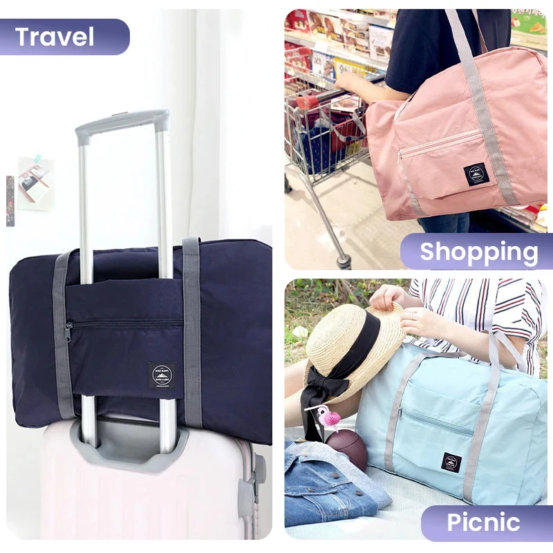حقيبة سفر قابلة للطي من القماش - مراجعة Weekender Bag Duffle وسعره