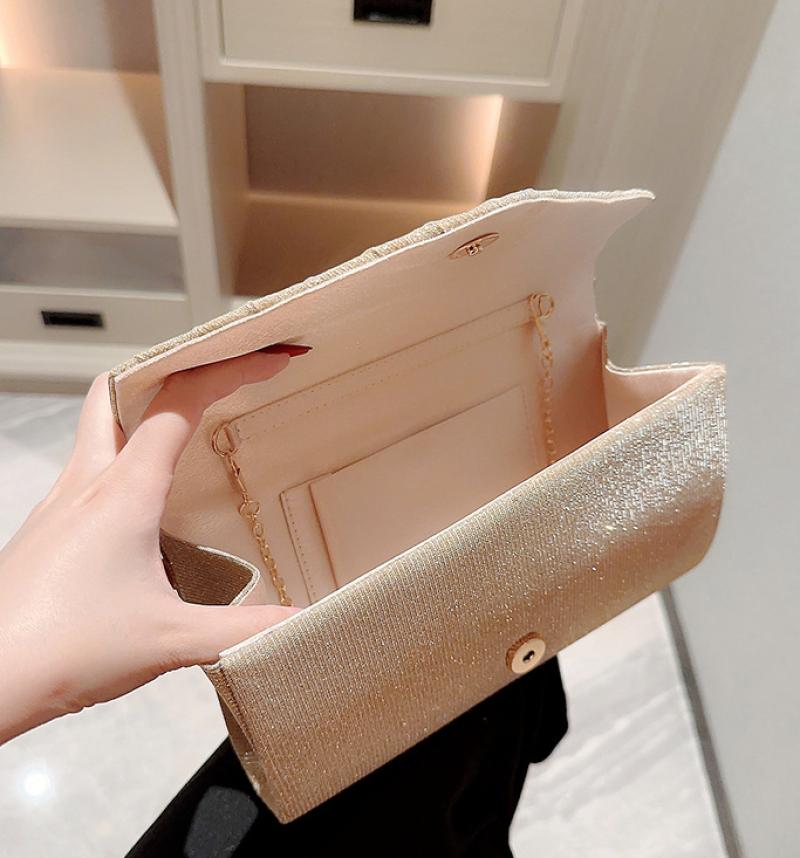 سيدة الشمبانيا الذهب اللون الف - مراجعة Luxury Bags Gold وسعره
