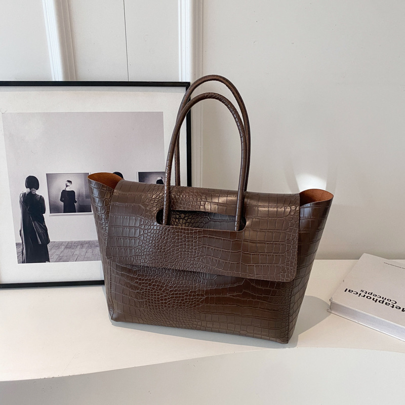 حقيبة كبيرة بنمط حجر للنساء ،  - مراجعة Luxury Bags Vip وسعره
